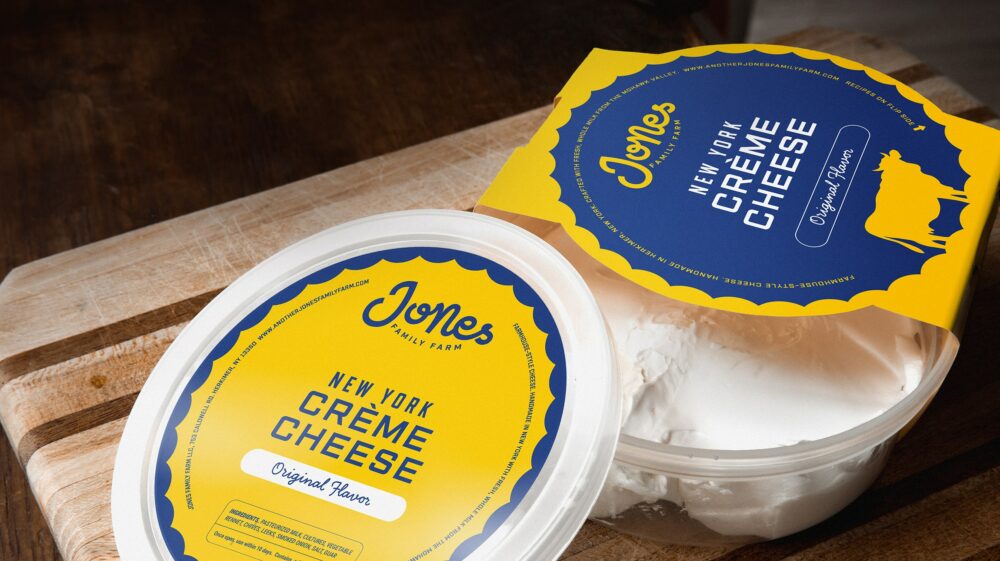 New York Crème Cheese Jones Family Farm